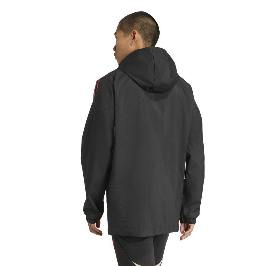 Liverpool Jacket All Weather Tiro 25 - Black/Strawberry Red/Wonder White - Men's-SoccerKits Hub | Buy Soccer Jerseys Online